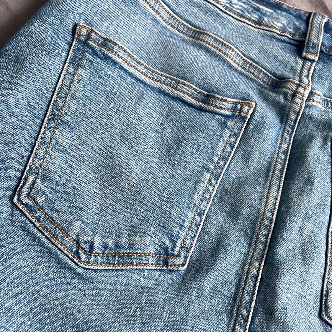 Jeanskjol med knappar från Fonz - 3