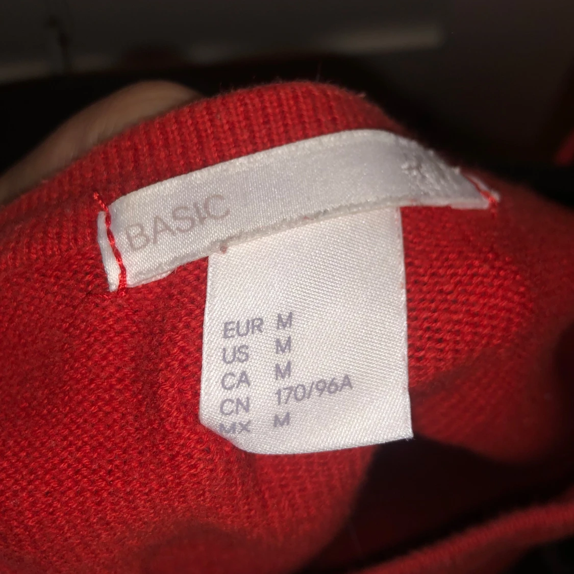 Röd kofta från H&M BASIC - 2