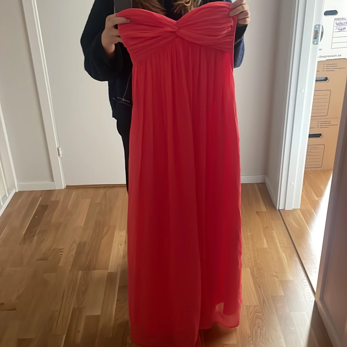 Rosa balklänning från nelly - 2
