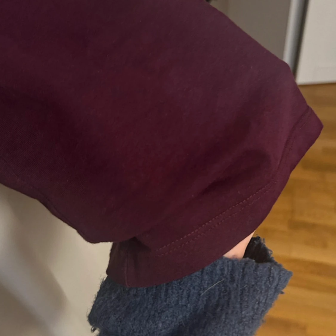 Mörklila t-shirt - 1