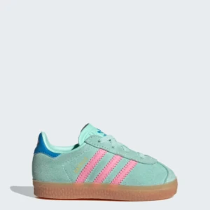 SÖKER Adidas Gazelle i mintgrön mocka med rosa ränder - Söker 💗💗💗💗💗