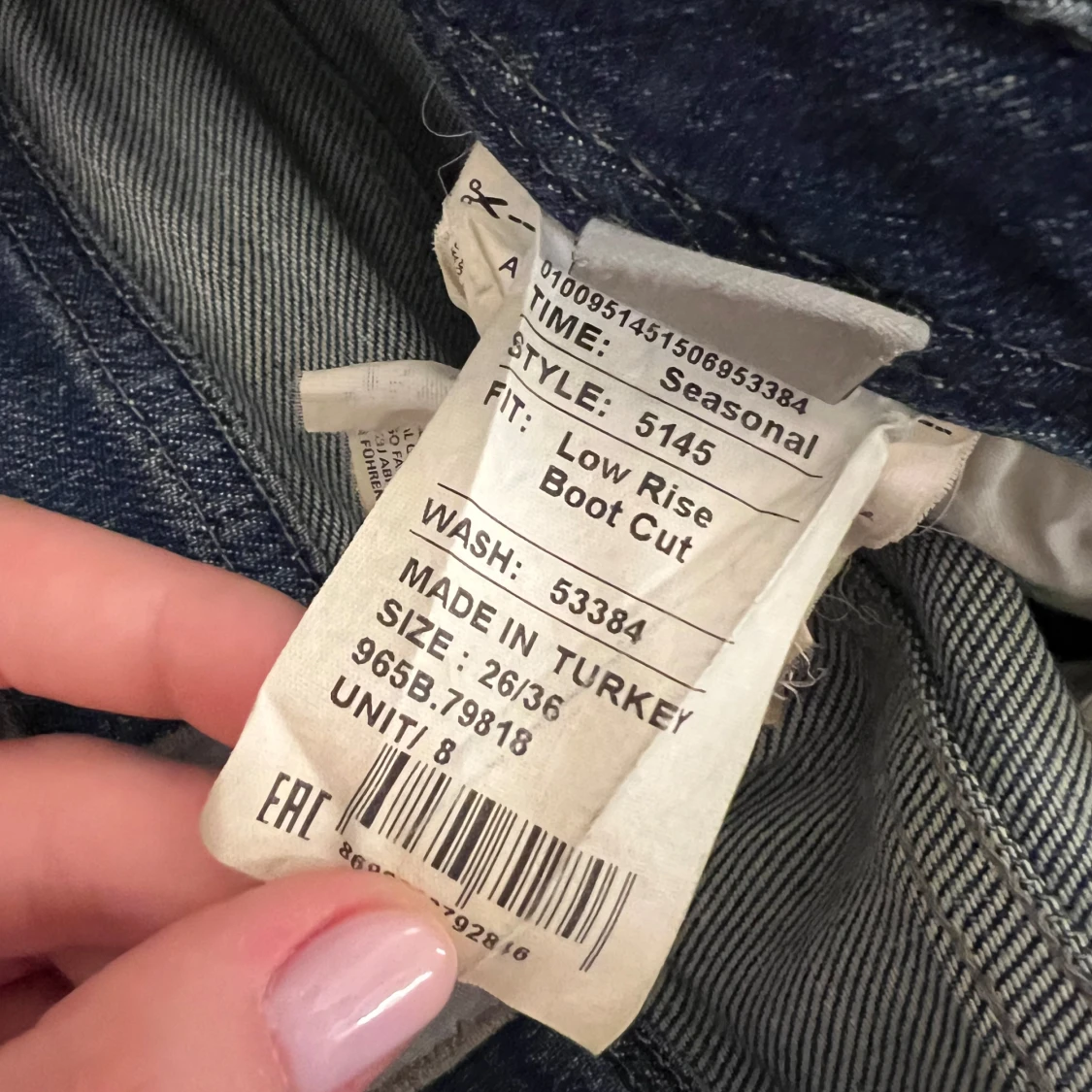 Blå bootcut jeans från LTB - 4