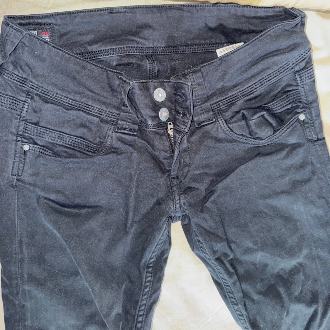 Svarta jeansbyxor från Pepe Jeans - 3