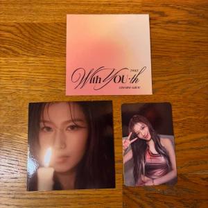 Twice pob set - Twice Sana pre order benetif set med photocard och postcard i kuvert från Twice- With You-th Digipack album
