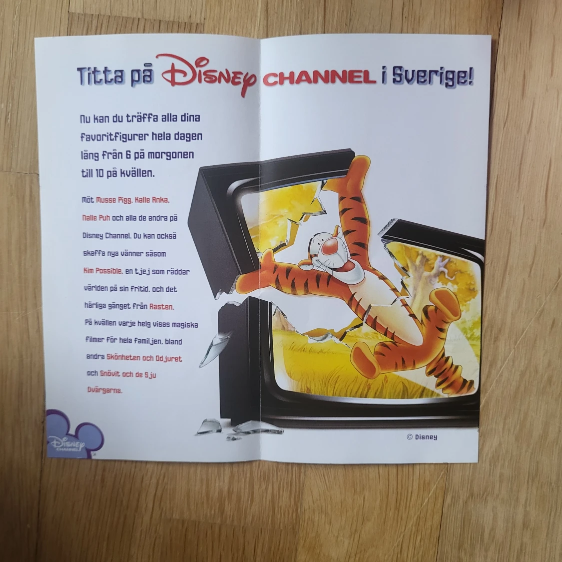 Vintage Disney reklam ad - 1