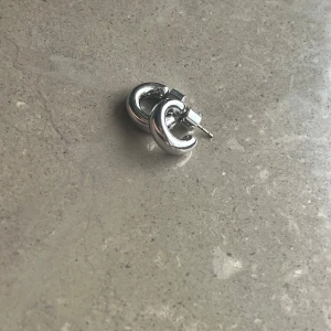Små silvriga hoops  - Små örhängen från Zara i silver! Knappt använda!🌸💕