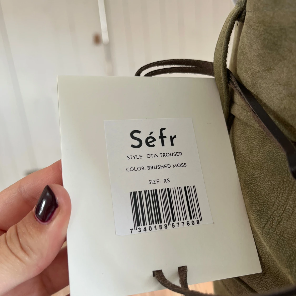 Gröna byxor från Séfr - 2