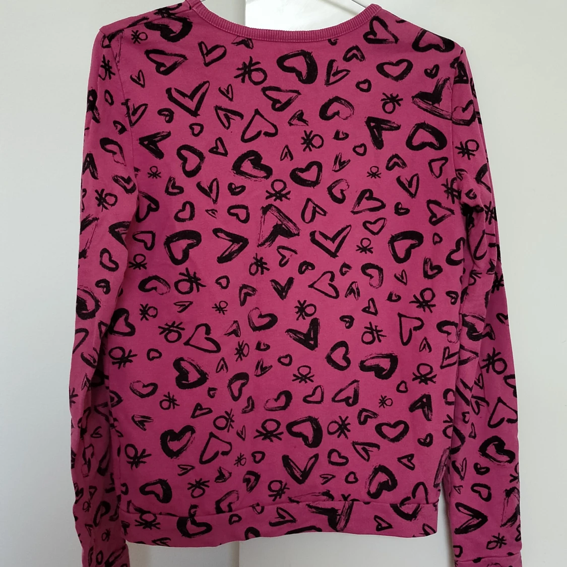 Rosa sweatshirt från Benetton - 1