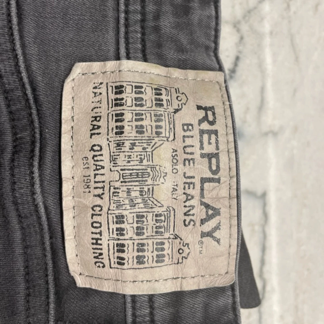 Grå jeans från Replay - 2