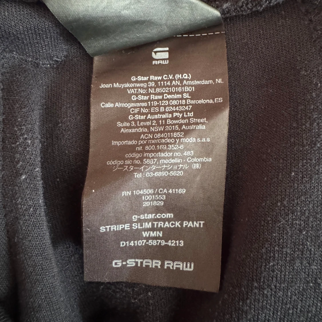 Svarta mjukisbyxor från G-Star RAW - 3