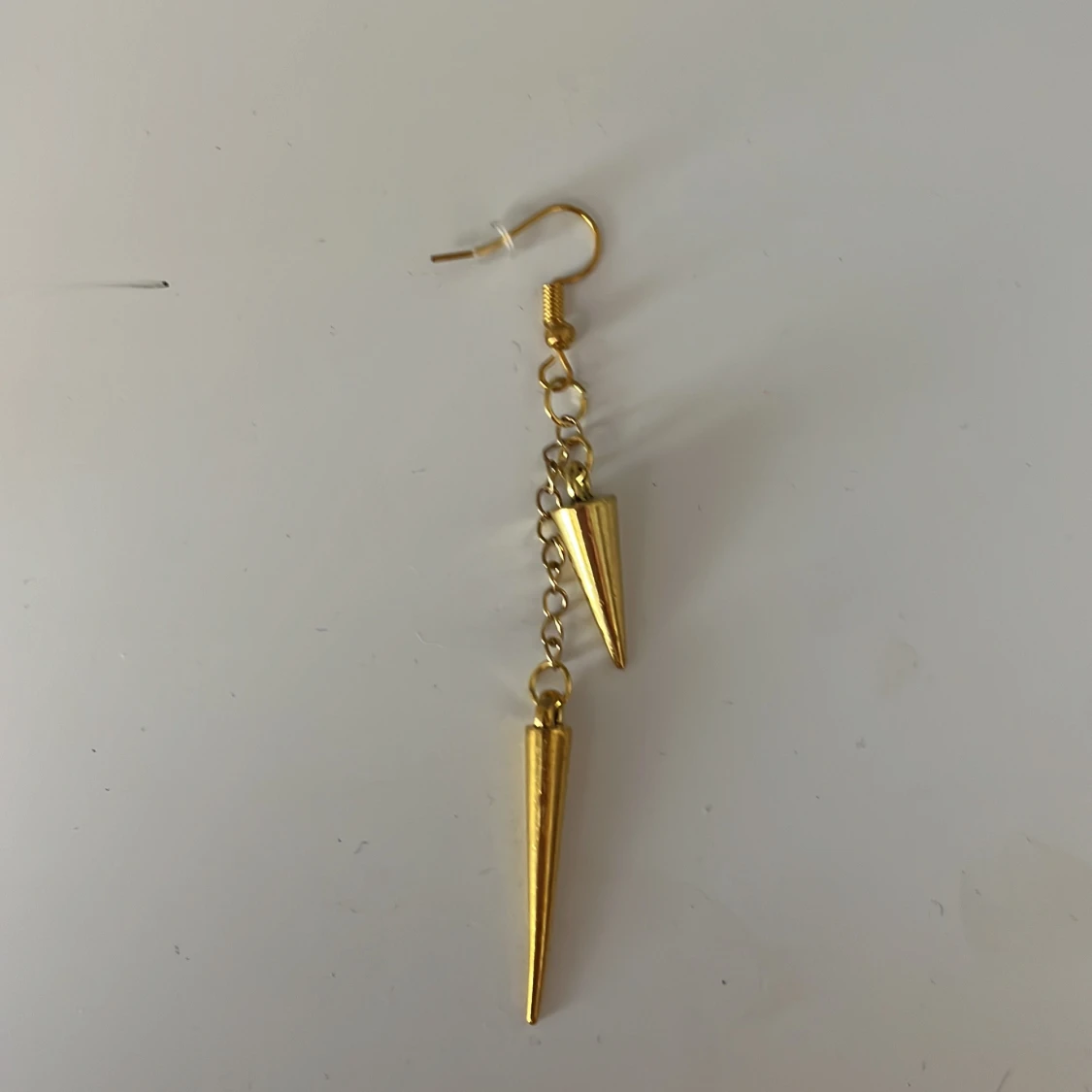 Hemmagjort guldörhänge😍