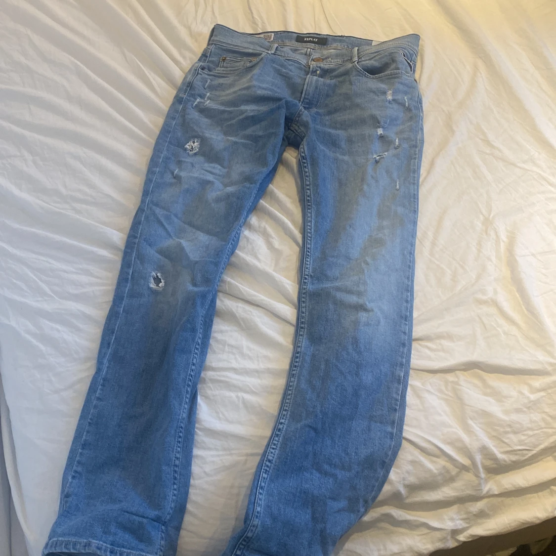 Blå jeans från Replay