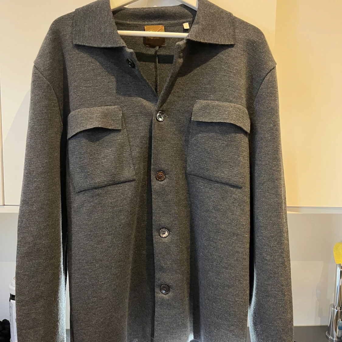 Grå overshirt från Stenströms