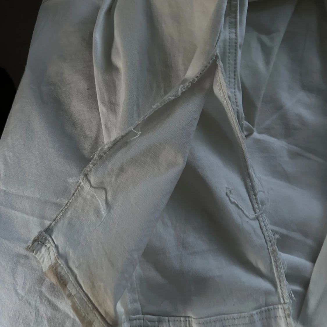 Vita jeansbyxor från Promod - 2