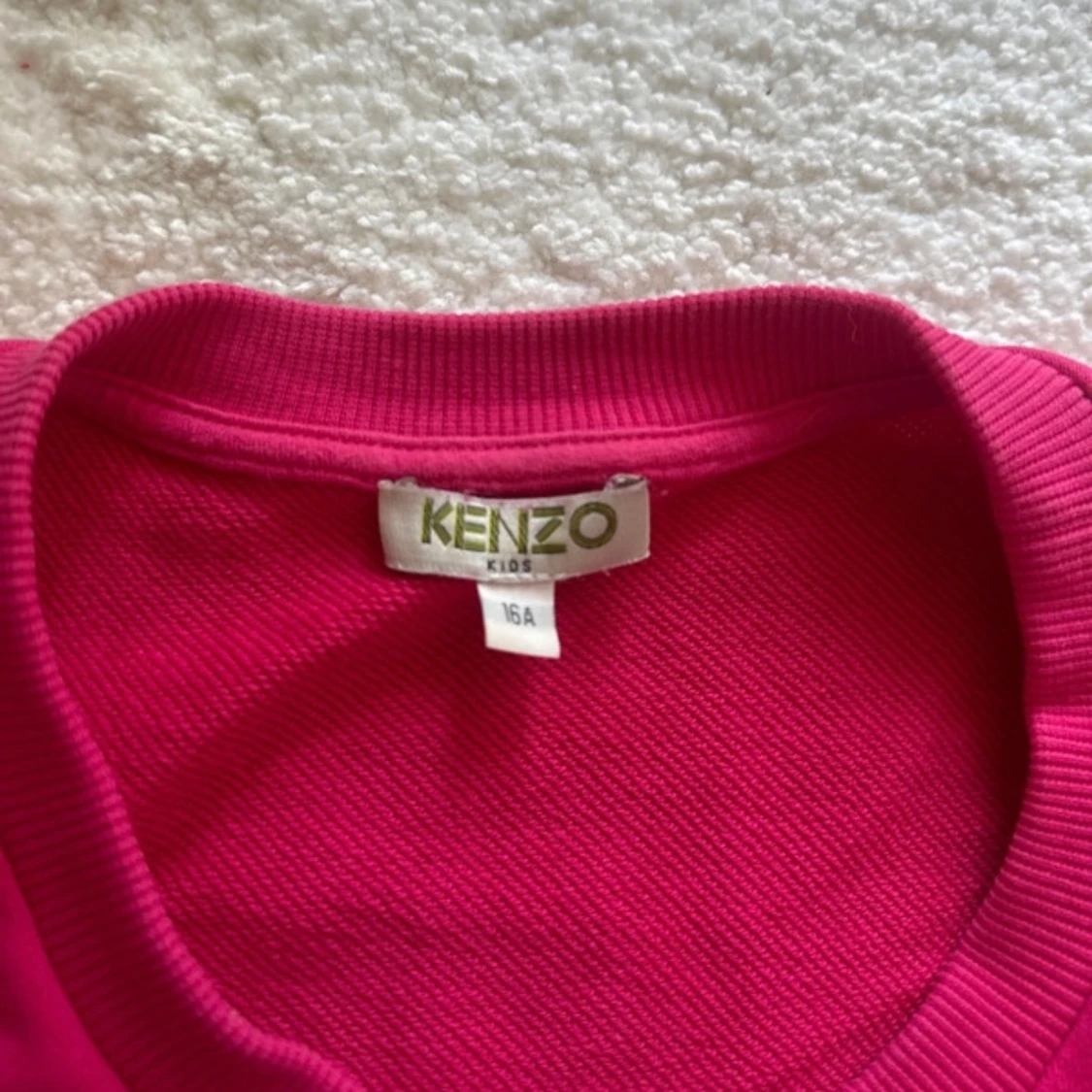 Rosa Kenzo klänning med tigertryck - 1