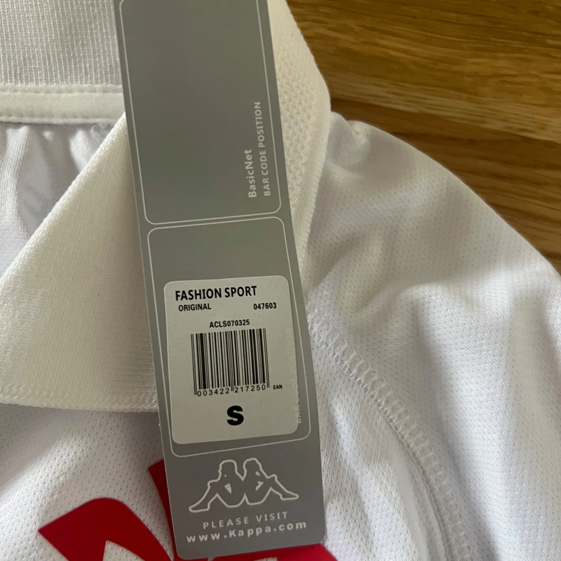 Vit Fiorentina fotbollströja Kappa S - 3