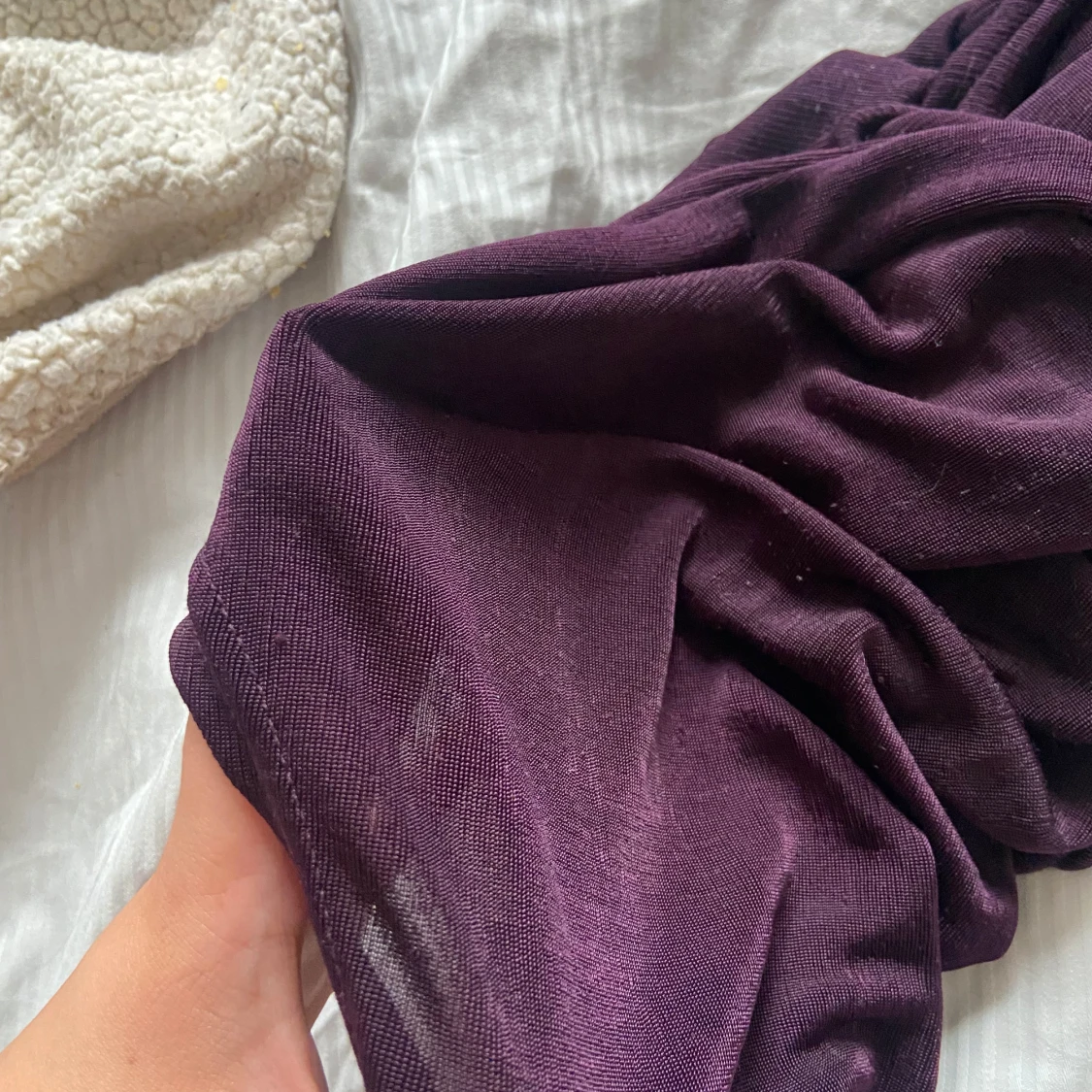 Mörklila ärmlös topp från Flash - 1