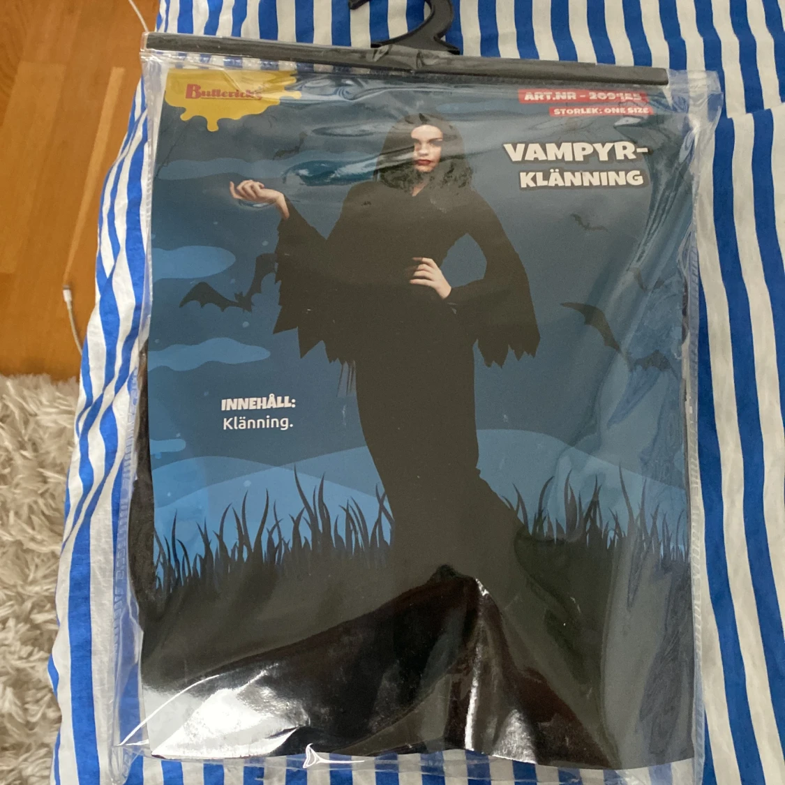 Vampyr klänning till Halloween!
