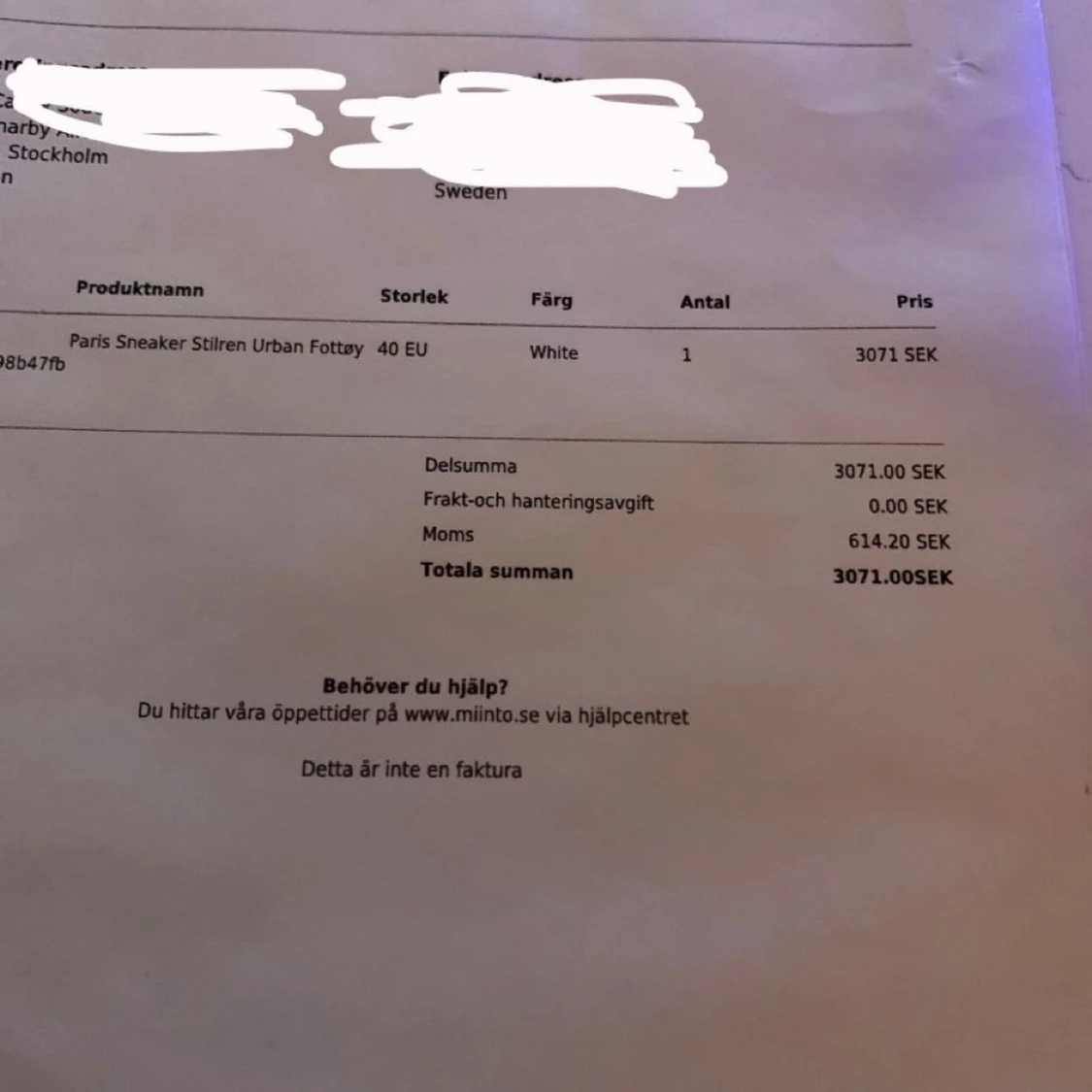 Philippe Model vita sneakers strl 40 - 3