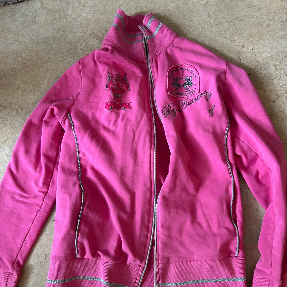 Rosa track jacket från La Martina