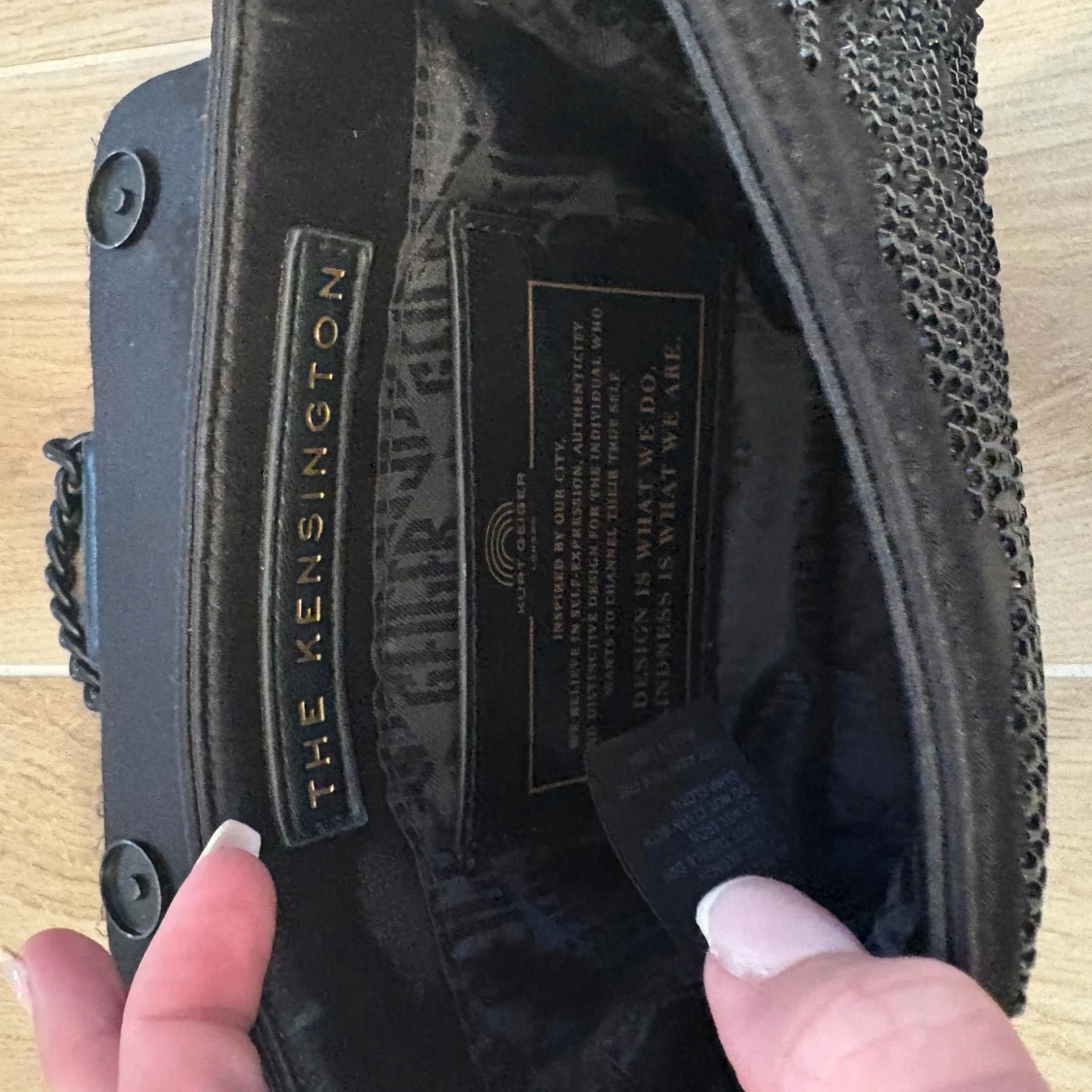 Svart axelväska Kurt Geiger  - 2