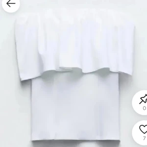 Vit volang tubtopp - SÖKER!!!