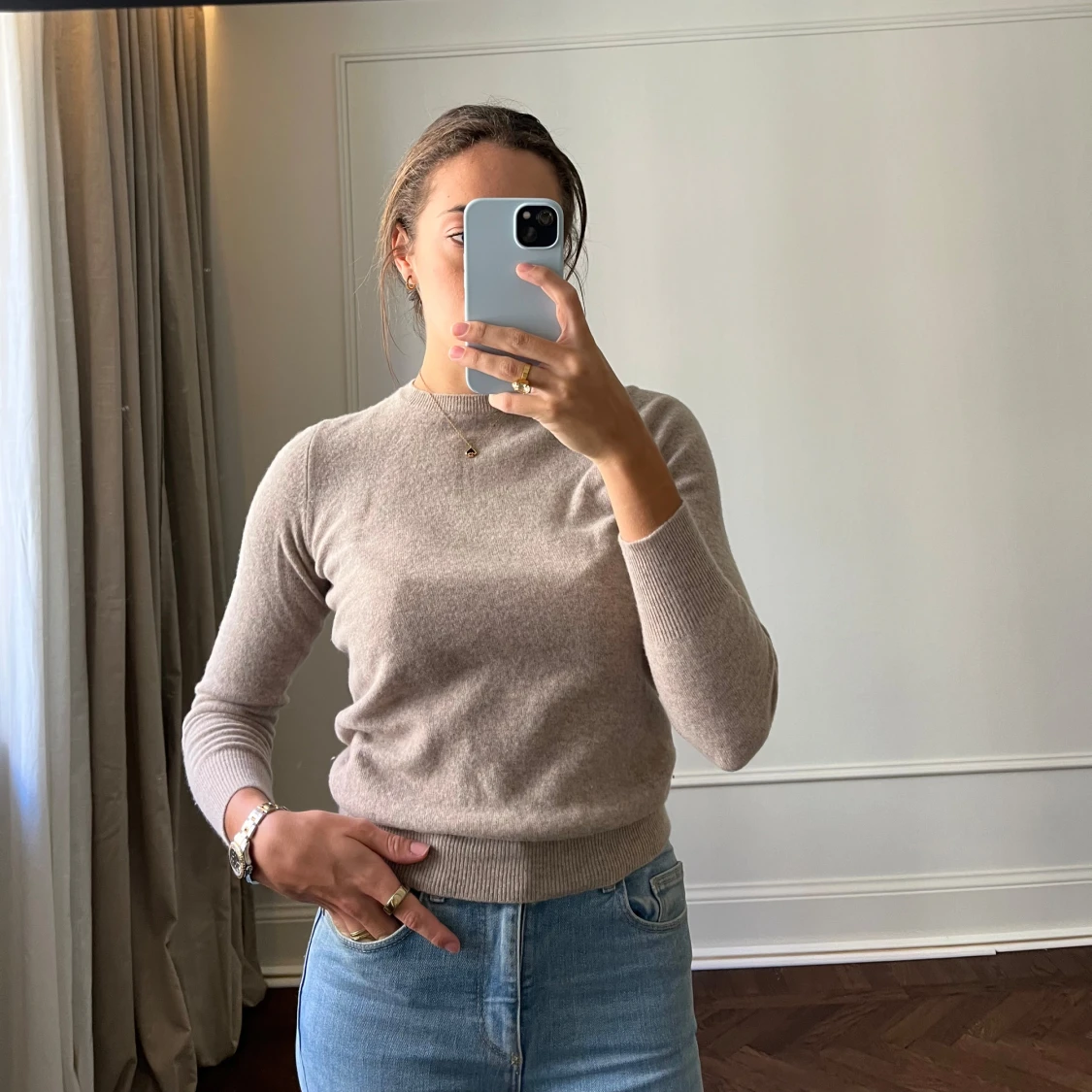 Beige tröja från United Colors of Benetton