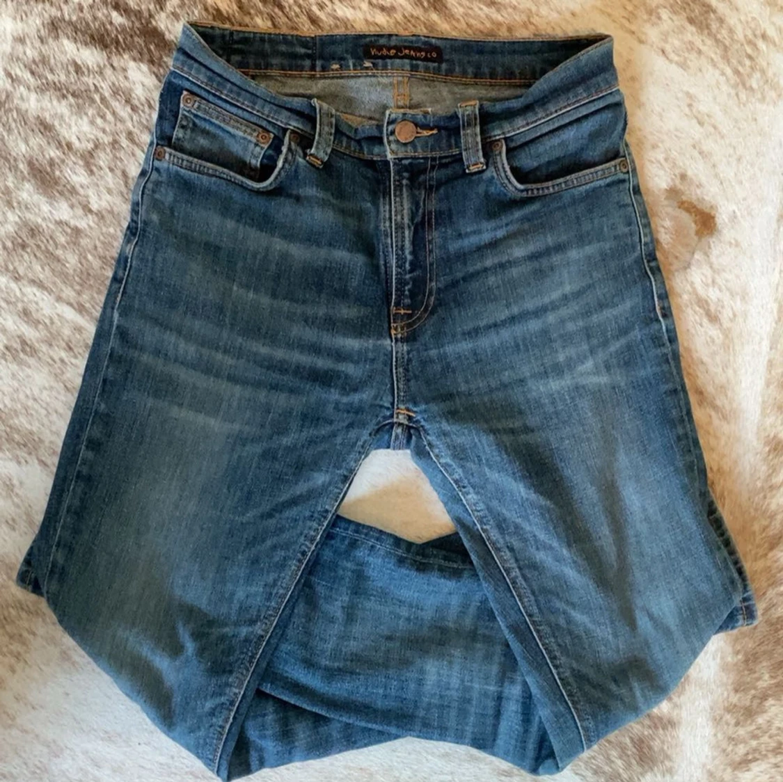 Blå jeans från Nudie Jeans