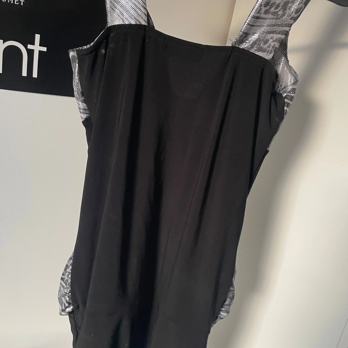 silver black top - 2