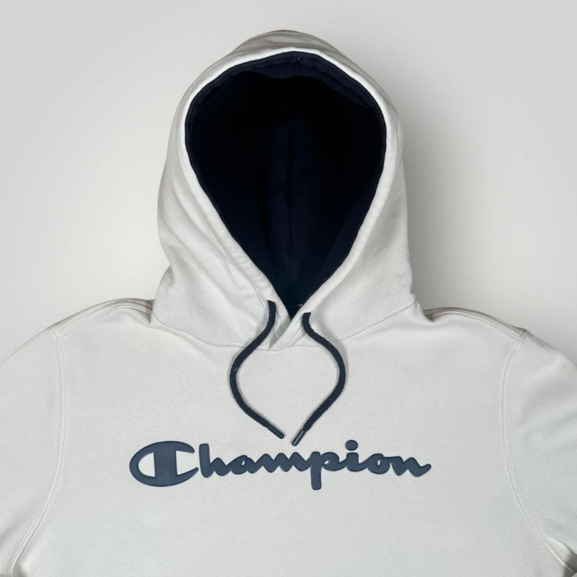 Creme White Champion Hoodie - 1