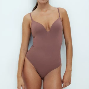 Brun/rosa body  - Superfin body från hm, aldrig använd med lapp kvar. Helt slutsåld!💗