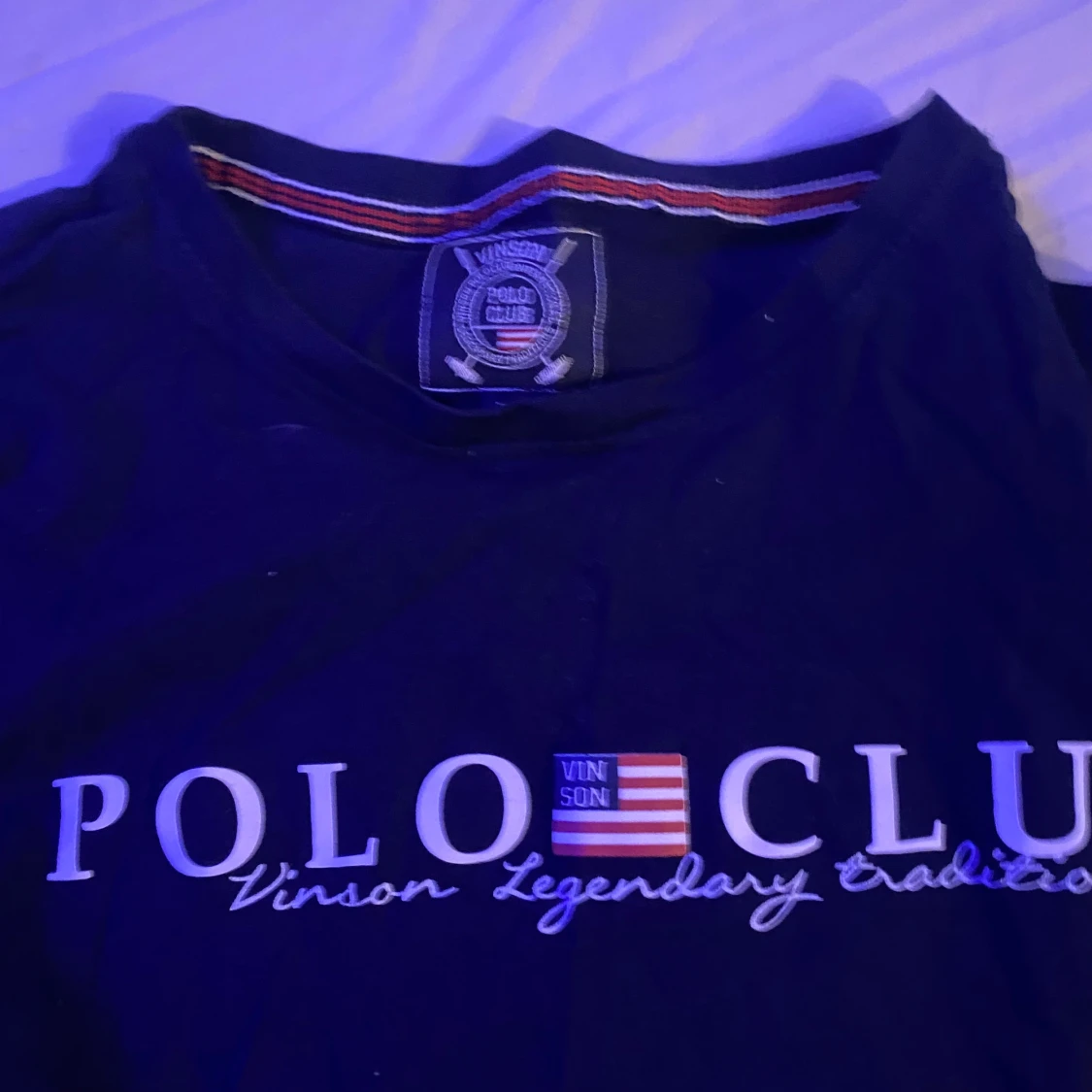 Mörkblå t-shirt från Vinson Polo Club - 1