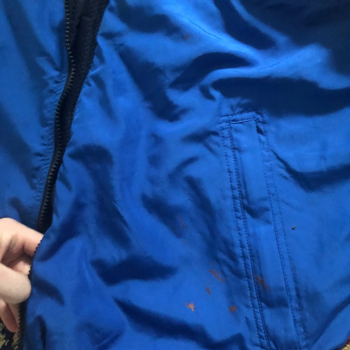 Blå och svart jacka från Umbro - 2