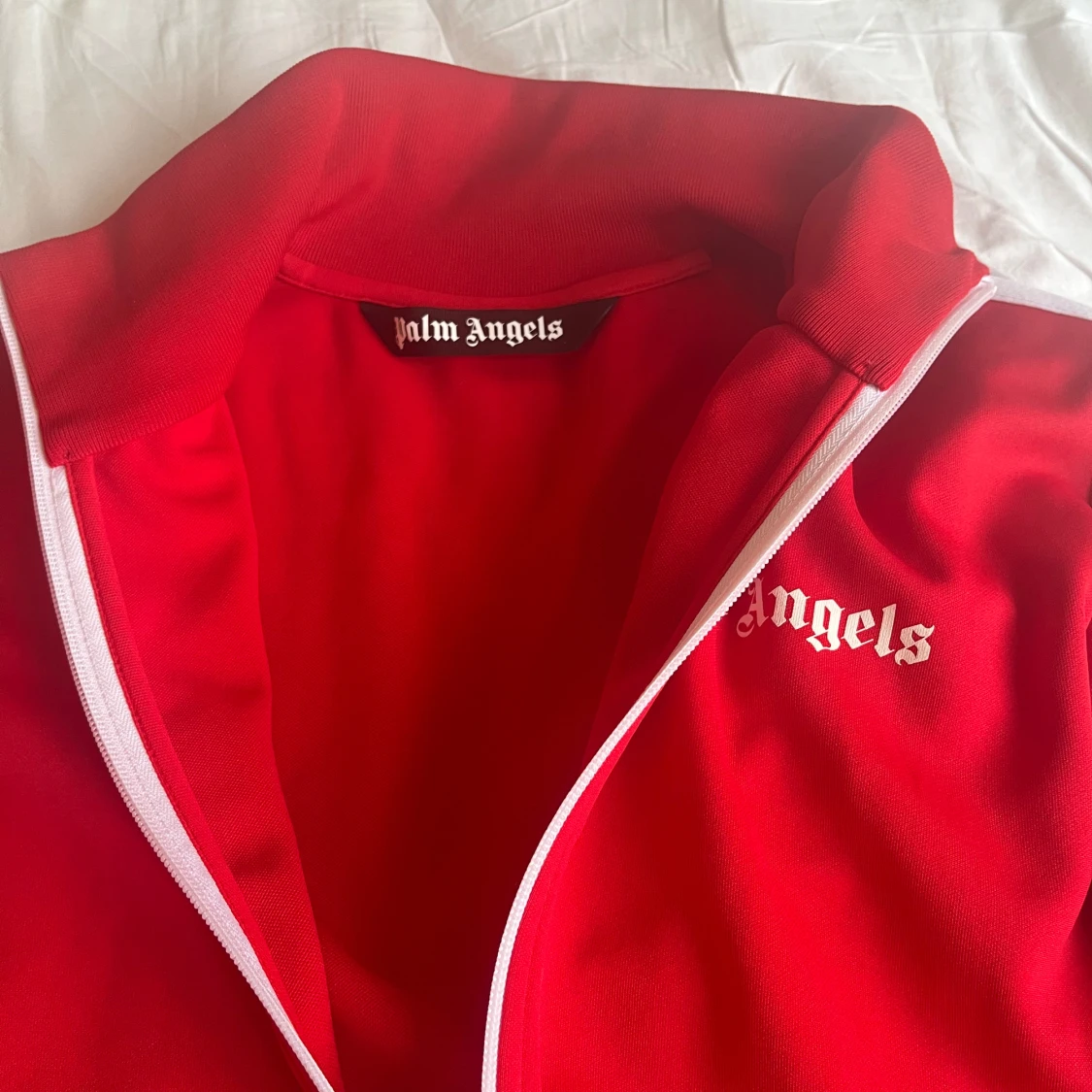 Röd track jacket från Palm Angels