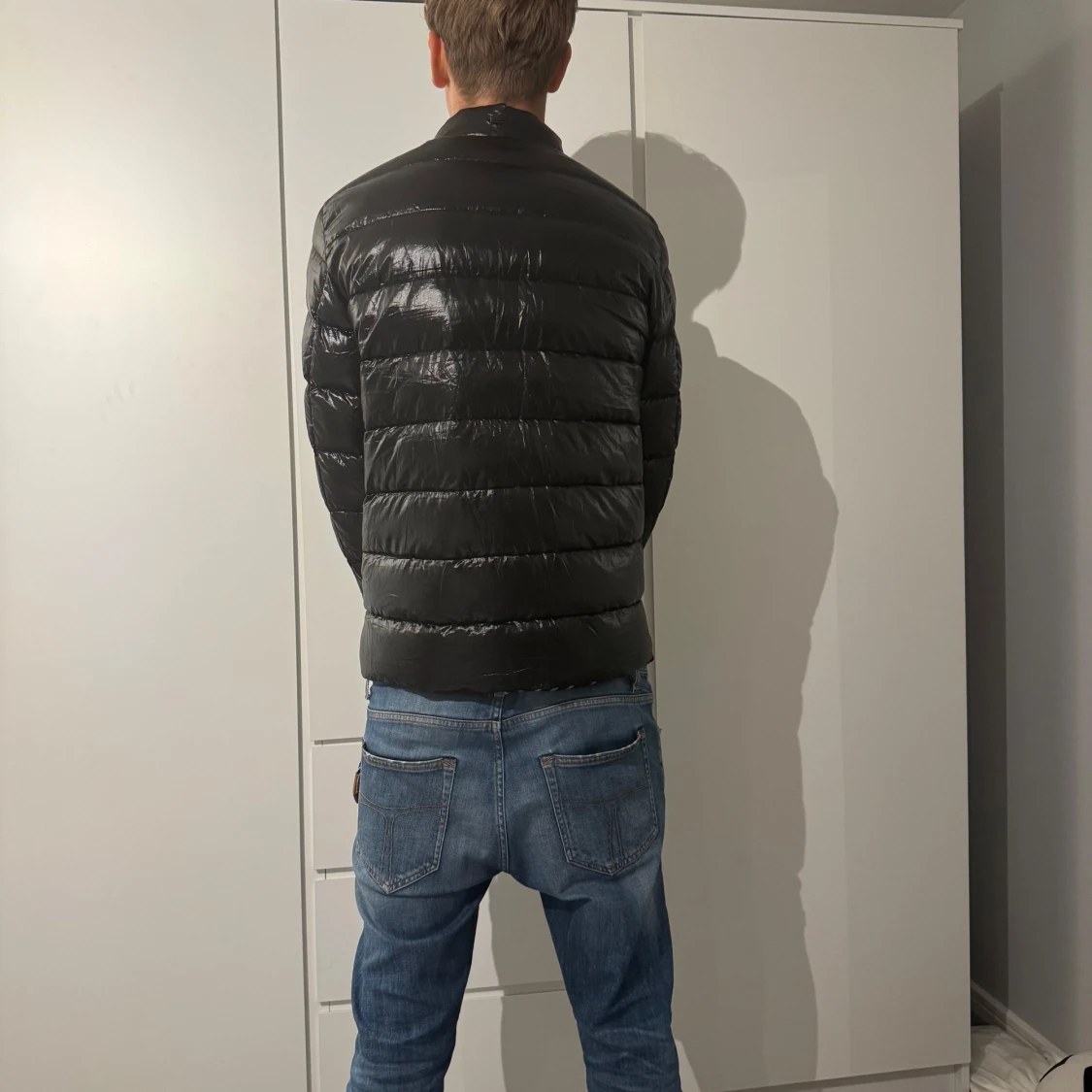 Svart pufferjacka från Massimo dutti  - 1