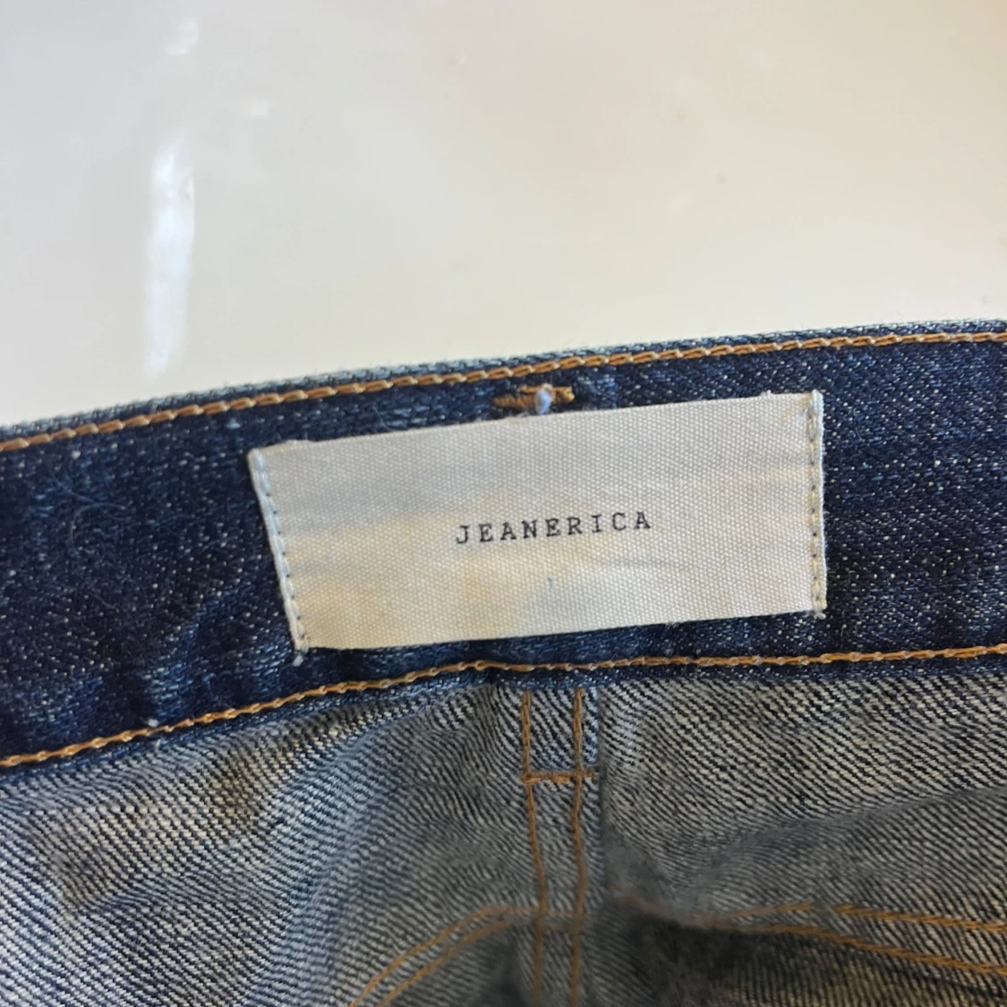 Jeanerica Kyoto wide jeans blå - 4