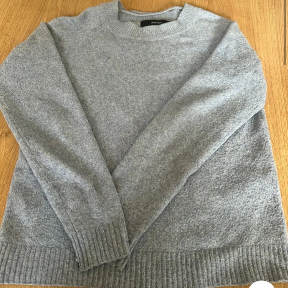 Blå stickad tröja från Vero Moda