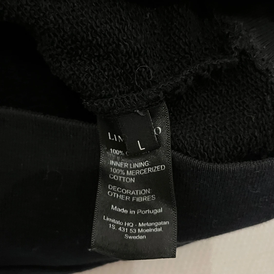 Svart Limitato hoodie - 3