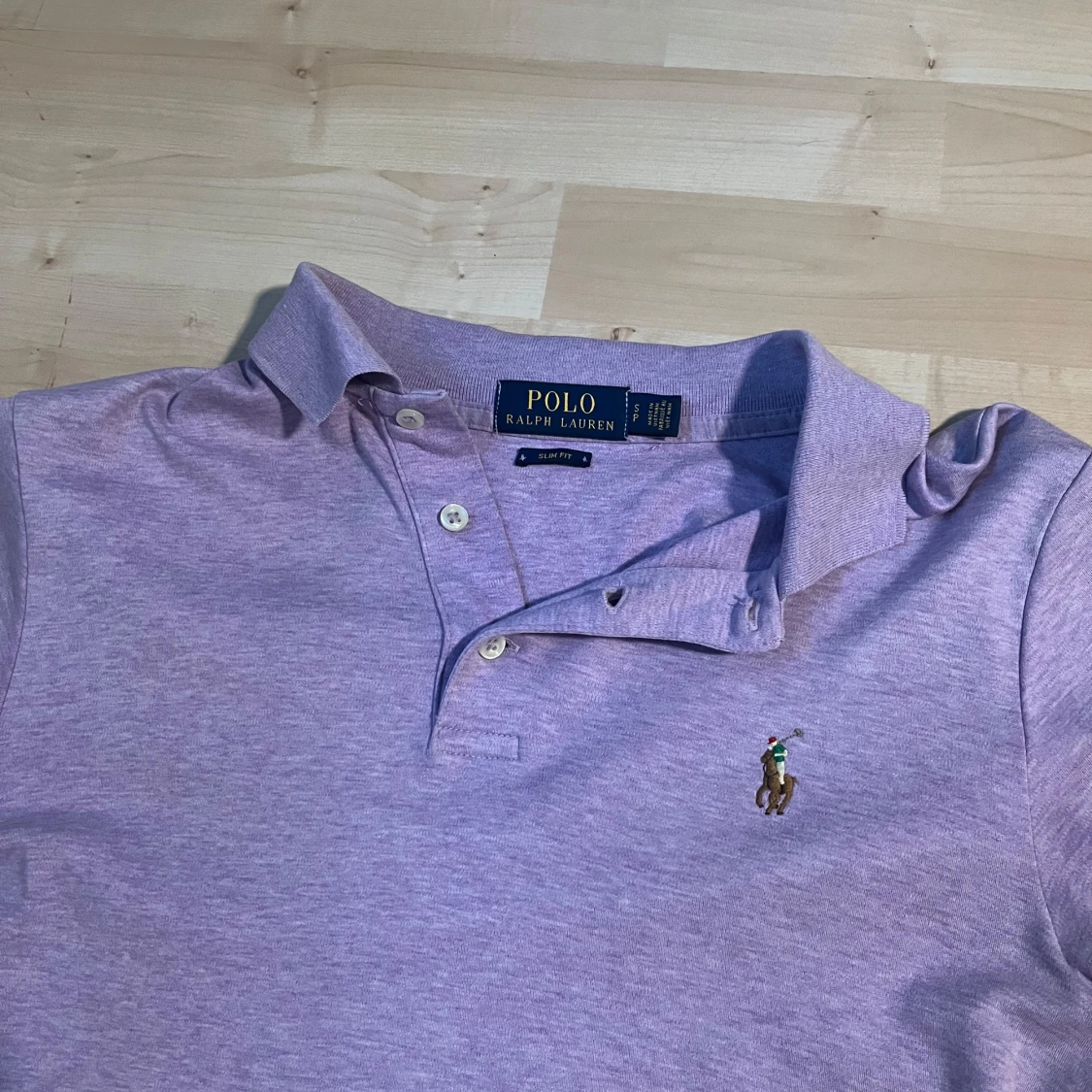 Lila pikétröja från Ralph Lauren - 3