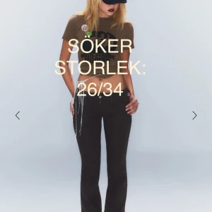 SÖKER weekday jeansen❤️ - SKRIV TILL MIG OM NJ HAR STORLEK 26/34.