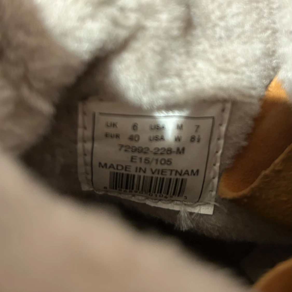 Beige boots från Palladium med foder - 3