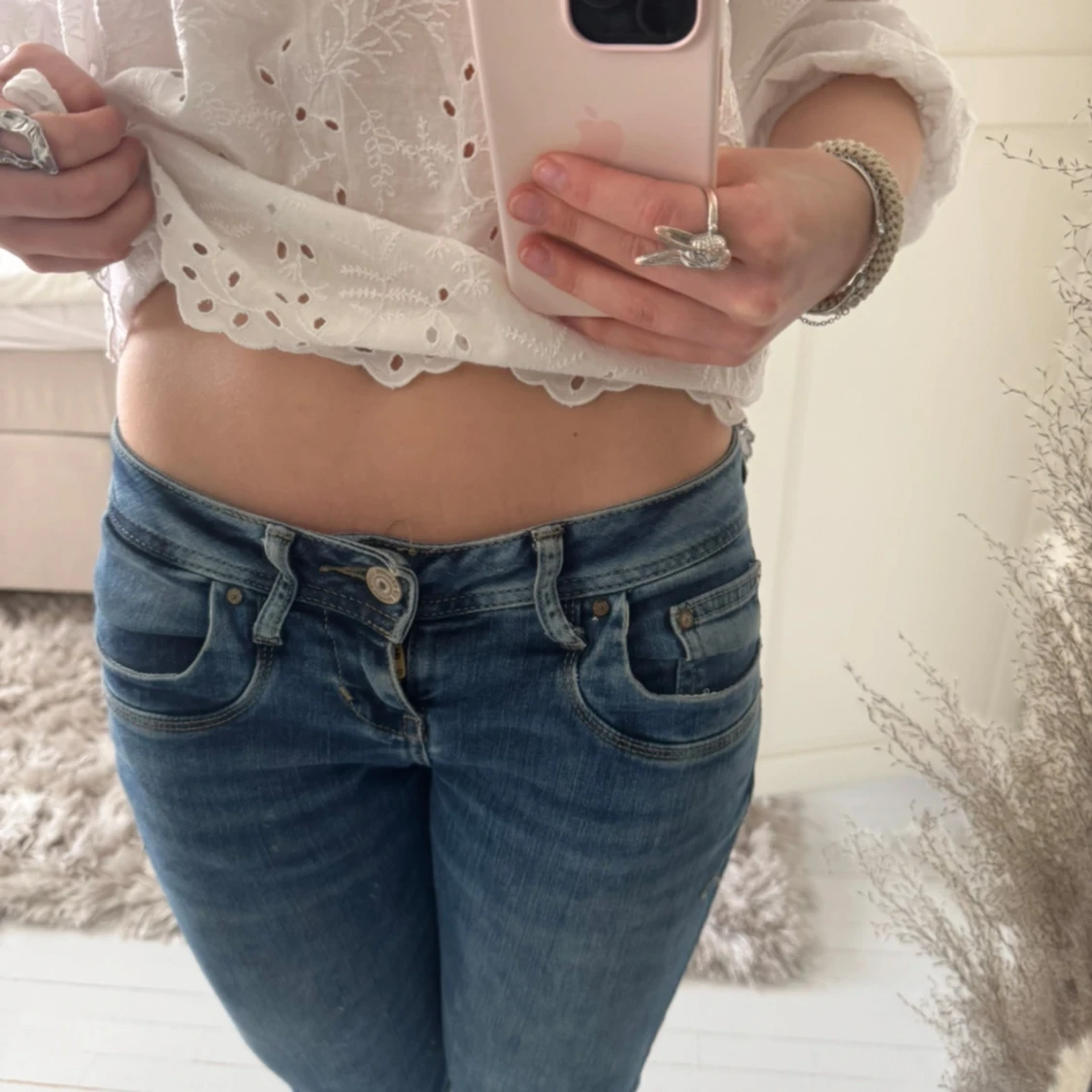 Blå bootcut jeans från LTB