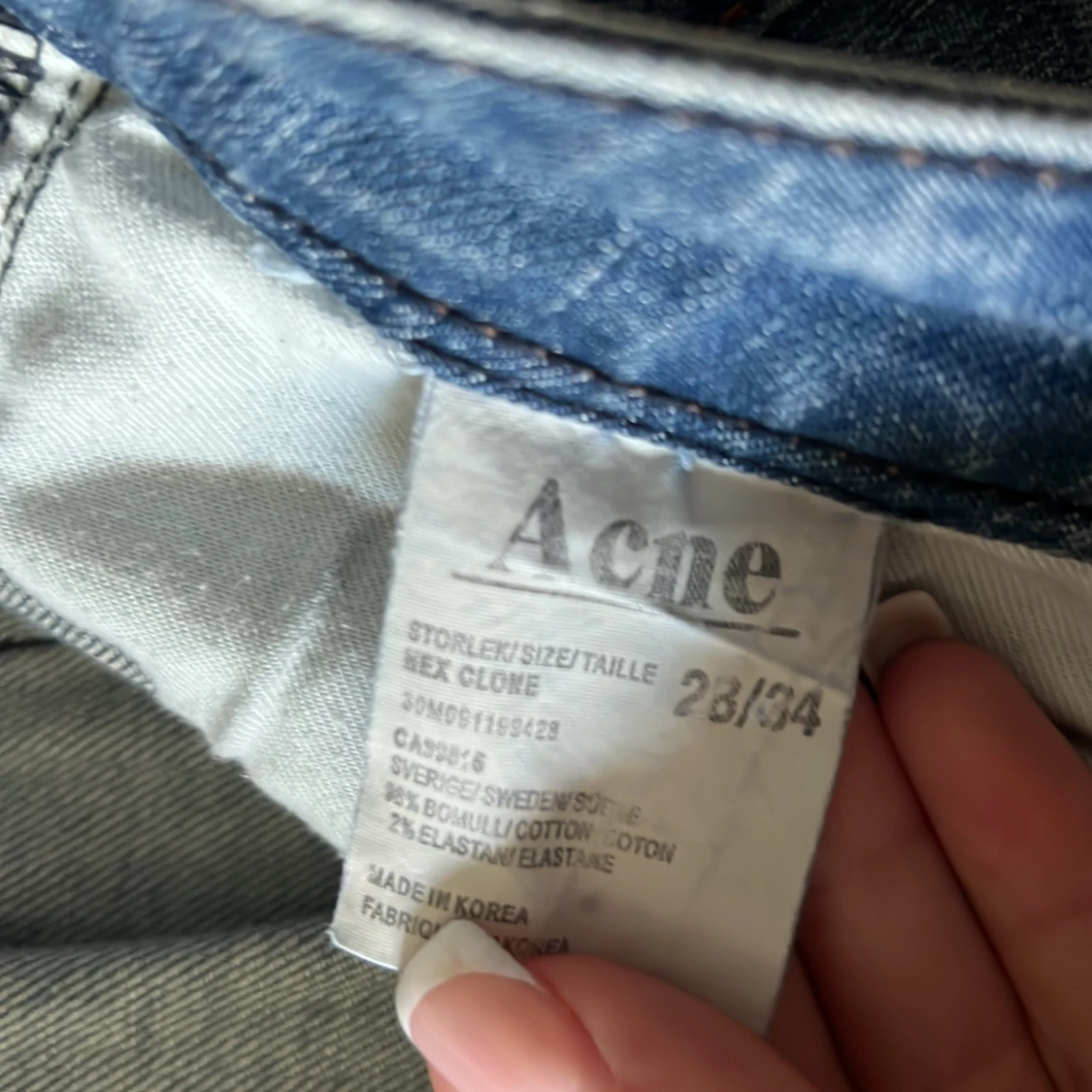 Blå jeans från Acne - 3
