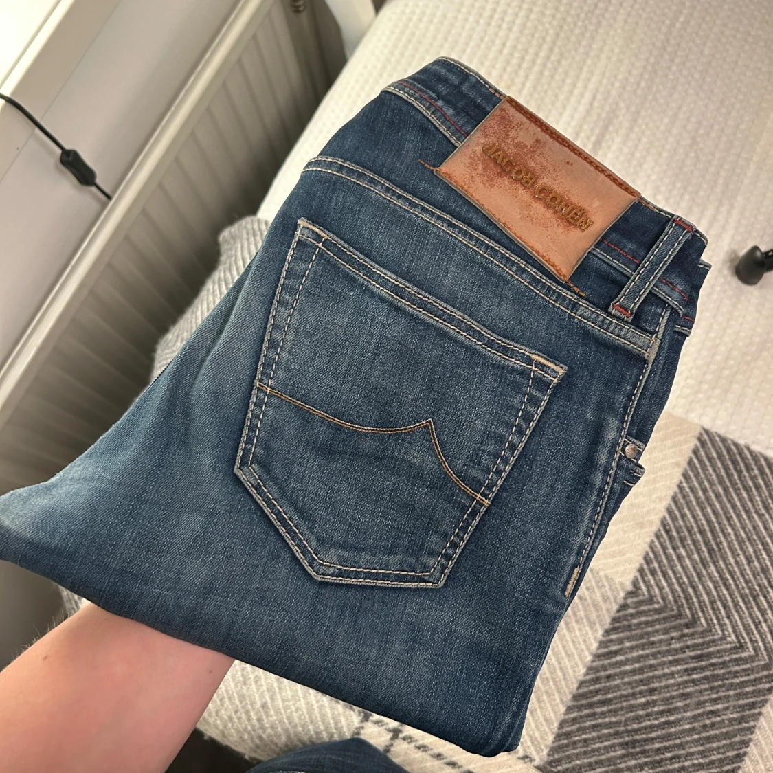 Blå jeansbyxor från Jacob Cohen