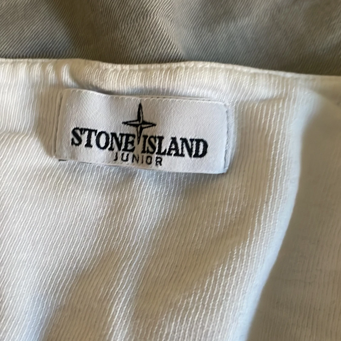 Vit långärmad tröja från Stone Island Junior - 2