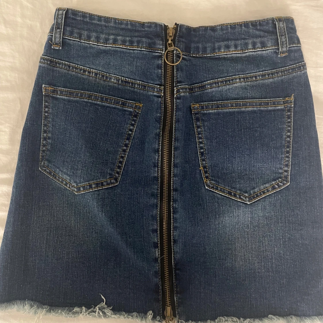 Jeanskjol med dragkedja - 1