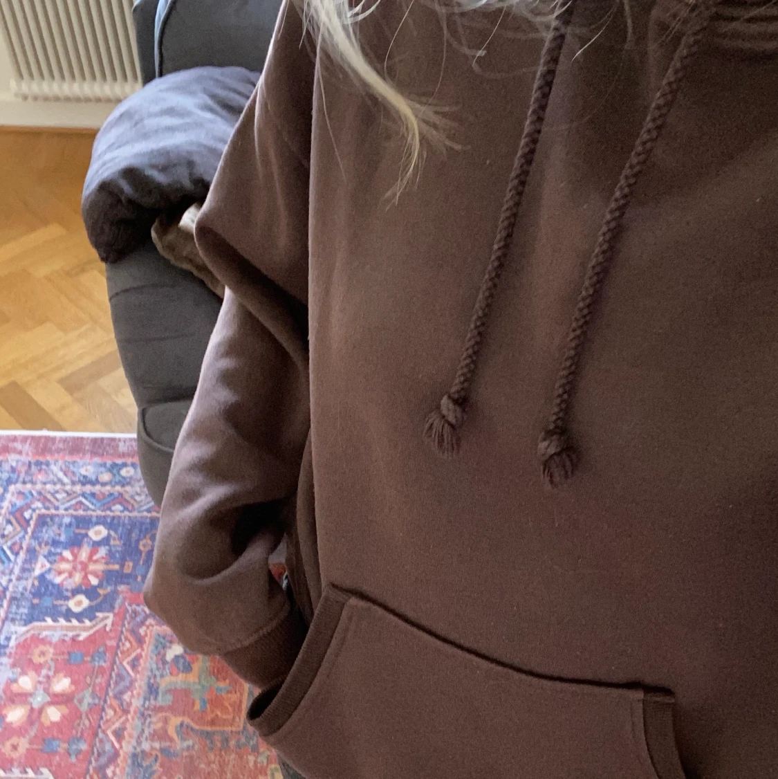 as skön hoodie från bikbok 🤎🥥🐻 - 91