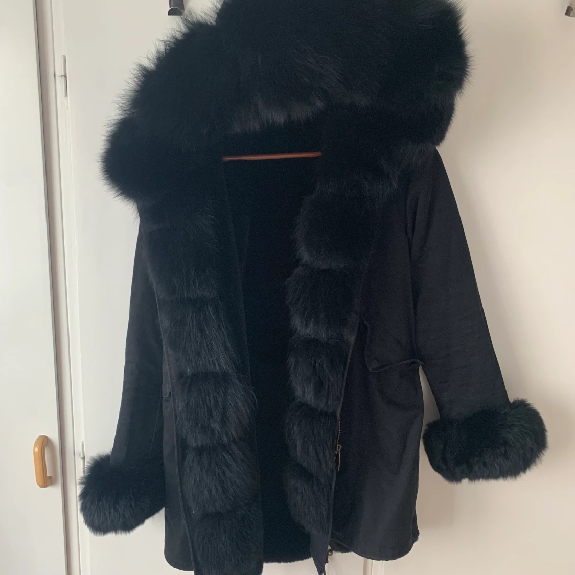 Vinterjacka med päls  - 91