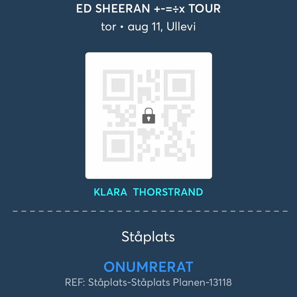 Jag och min vän säljer våra biljetter till Ed Sheerans konsert i Göteborg då vi båda har fått förhinder denna dag. Det är den 11:e augusti på Ullevi. Skriv privat för mer information! 🙏🏼 det är alltså två biljetter, en för 750 två för 1300. . Övrigt.