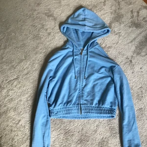 Hoddie från H&M  - Hoddie från H&M då den här tröjan är alldeles för liten för mig använt 3 gånger och den är inte min stil längre 
